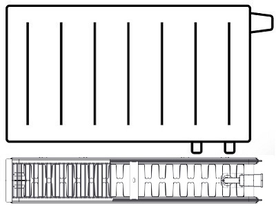 VK 22 Spodní pravé připojení
